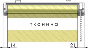 Купить тканинні ролети День-Ніч