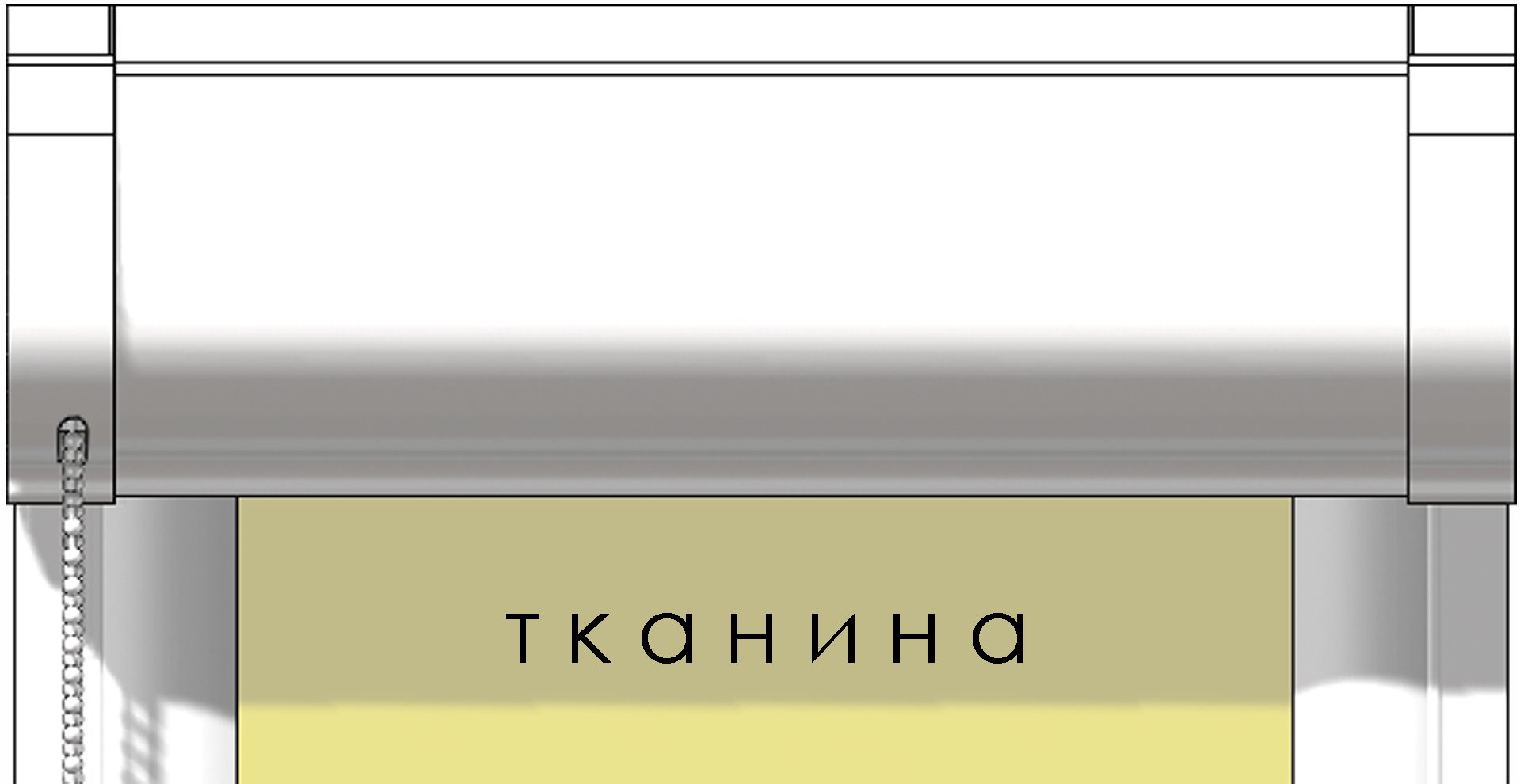 Система закрытого типа с плоскими направляющими